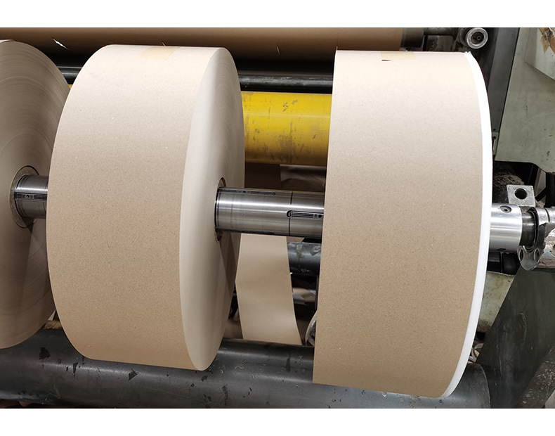 厂家定制五金铝材包装牛皮纸pe淋膜牛皮纸防水防锈防油复合包装纸