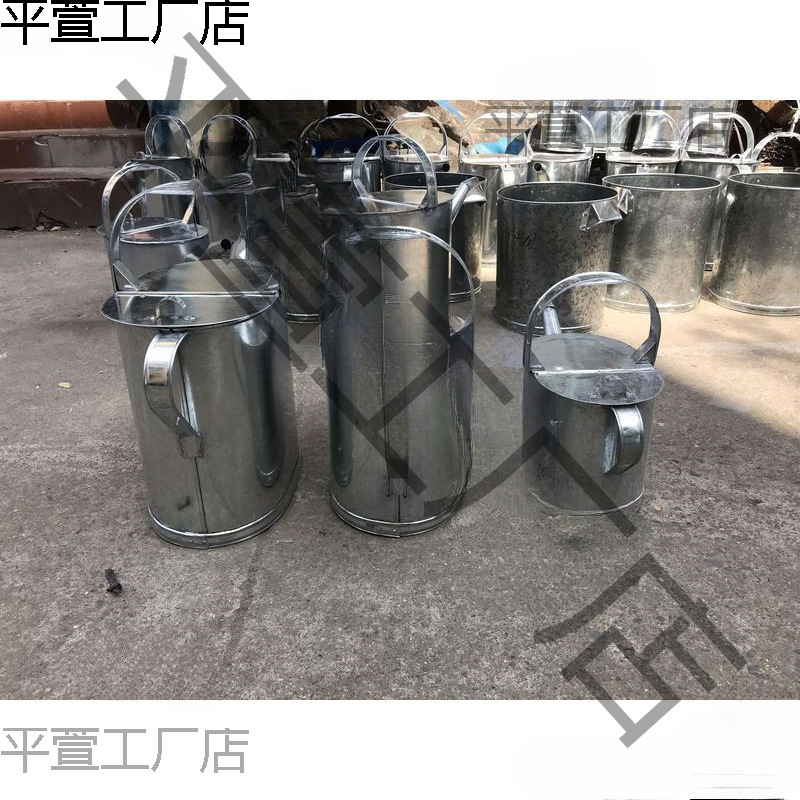 手工制作  白铁皮加油桶长嘴油壶备用装油桶带盖