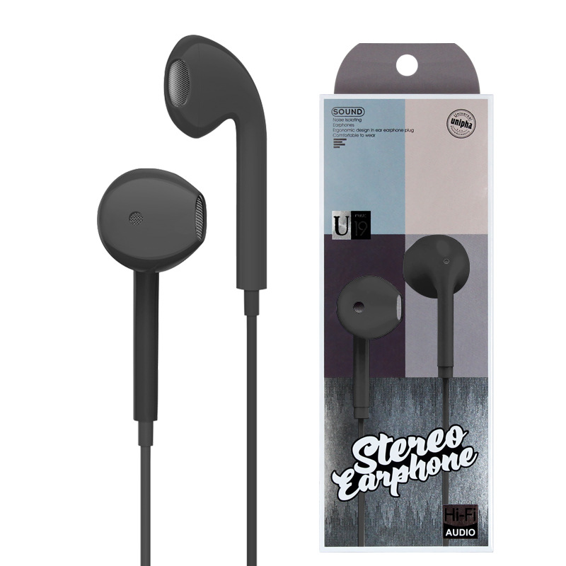 earphone Factory Wholesale in-Ear Headset with Mic and Controller for Apple Android Huawei Mobile Phone Headset Extra Bass Headphones