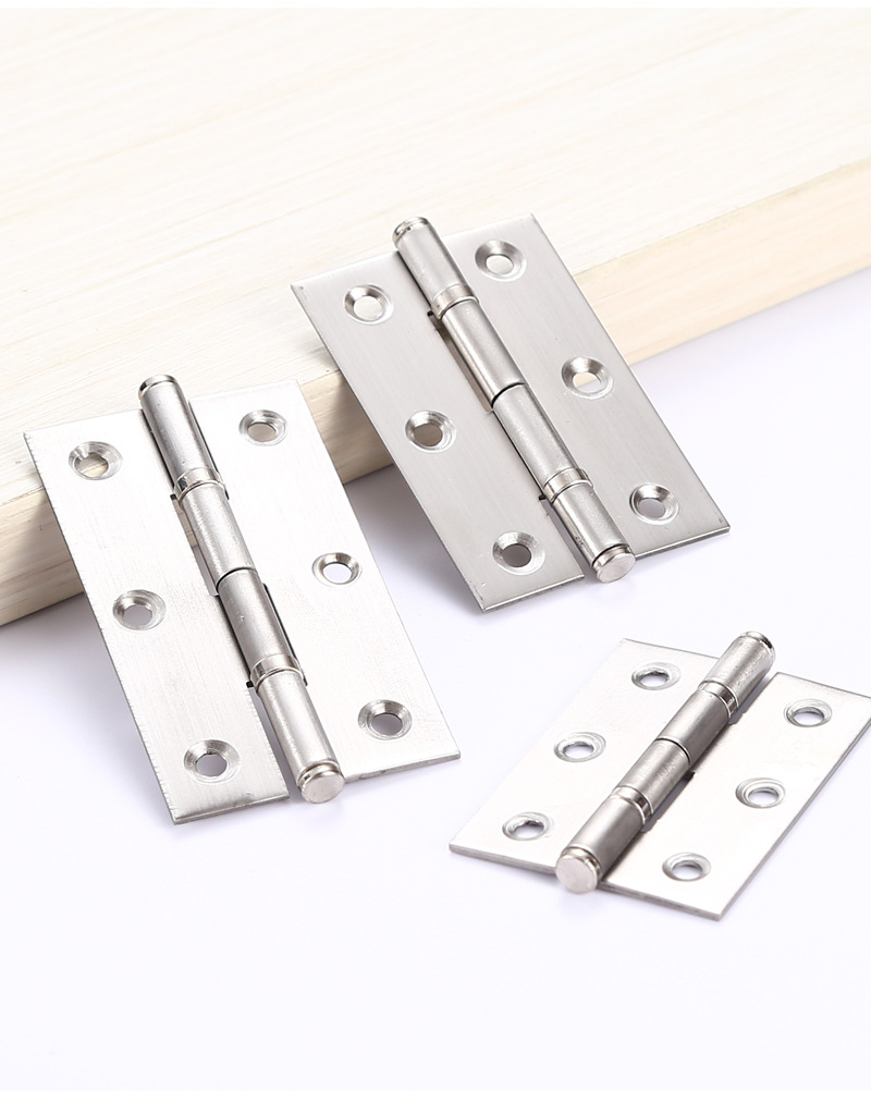 不锈钢轴承小合页静音消声小合页门窗柜门铰链 家具木箱平开合页