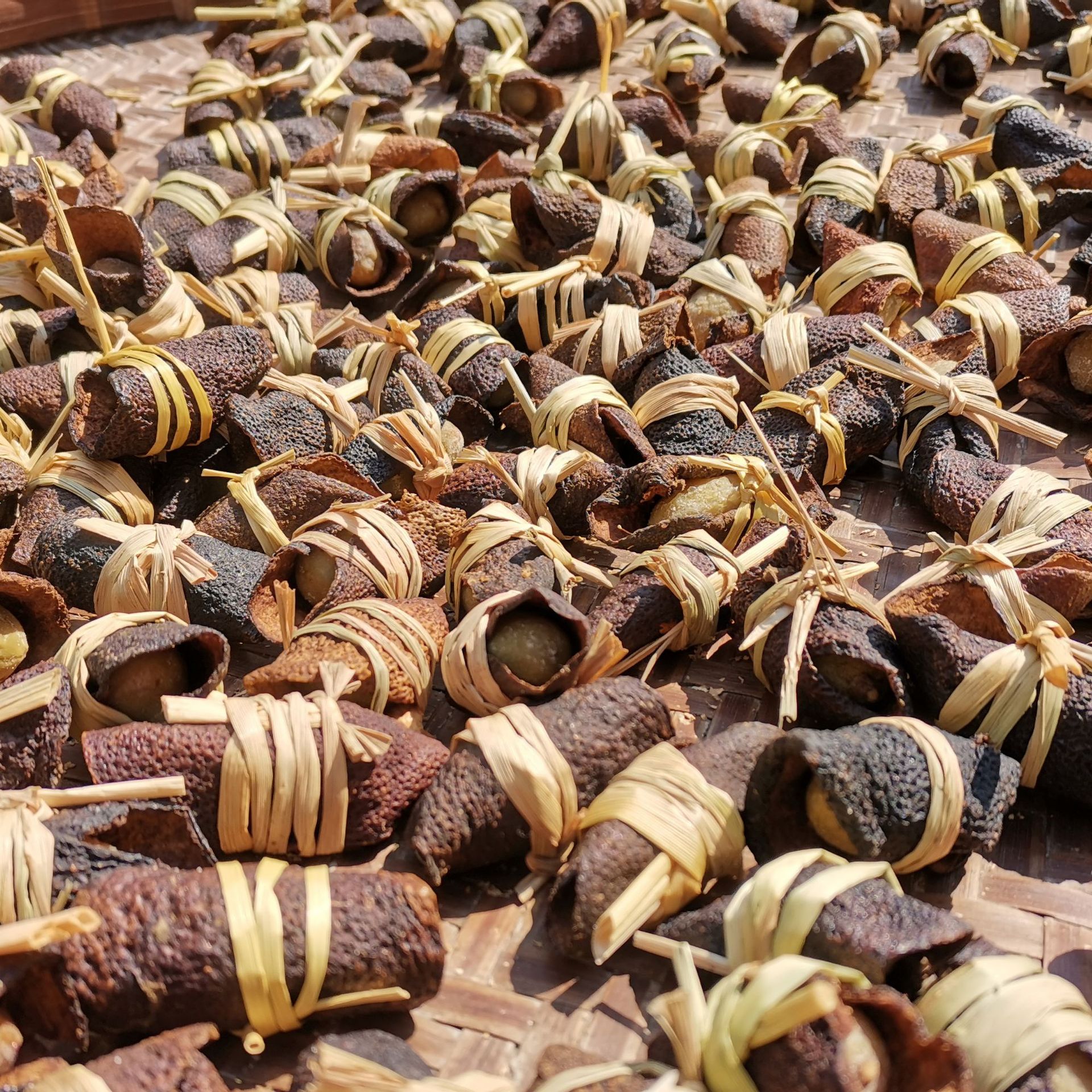 特产新会三宝扎陈皮咸橄榄 三宝扎三宝茶 十五年老陈皮咸橄榄