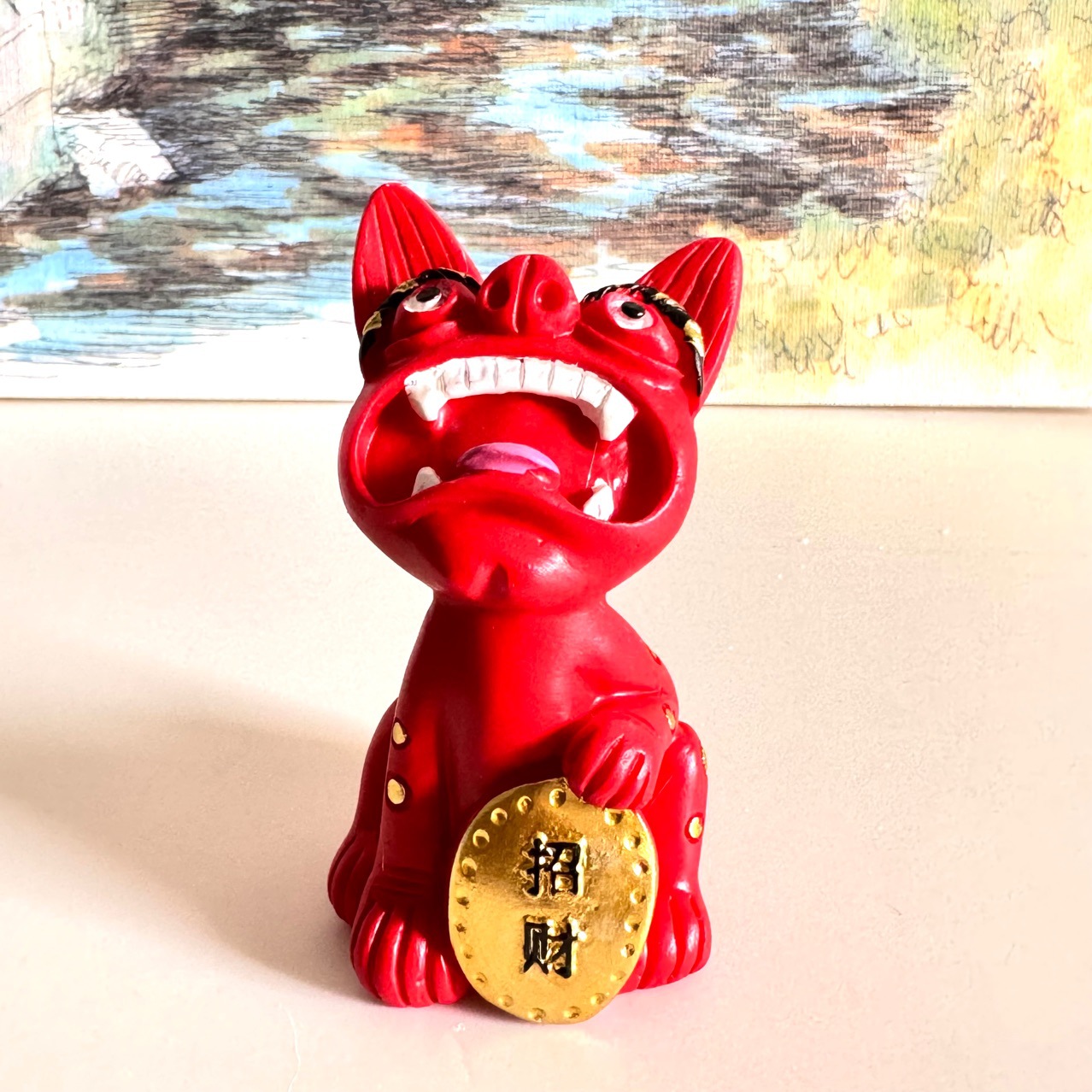 云南瓦猫创意家居客厅玄关办公桌装饰小摆件送乔迁新居礼品-阿里巴巴