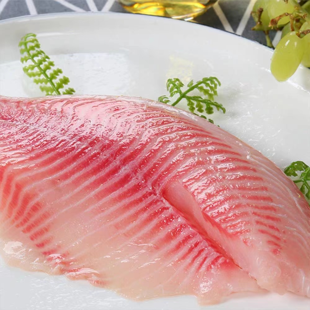 鲷鱼片罗非鱼片冷冻冰鲜料理刺身轻食材冷冻生鲷鱼片商用80g顺丰