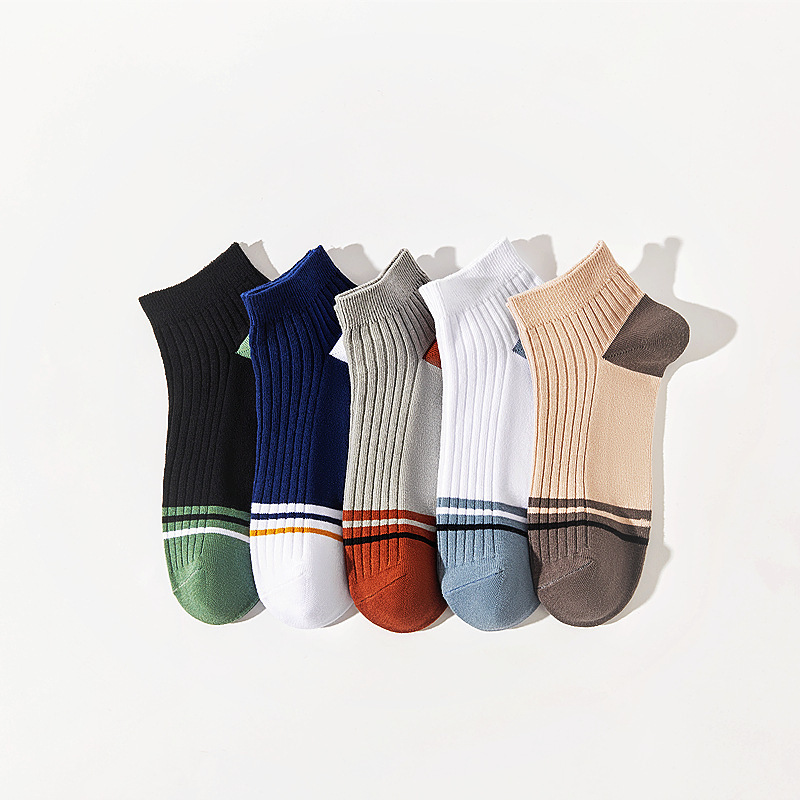 socks men‘s short spring and summer thin boys socks deodorant students sports personalized men‘s socks ins fashion
