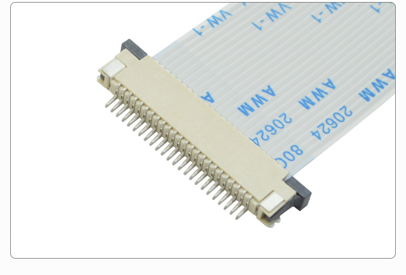 ffc/fpc连接器 接插件 6p-16p 0.8mm间距 抽屉式 上接 排线插座