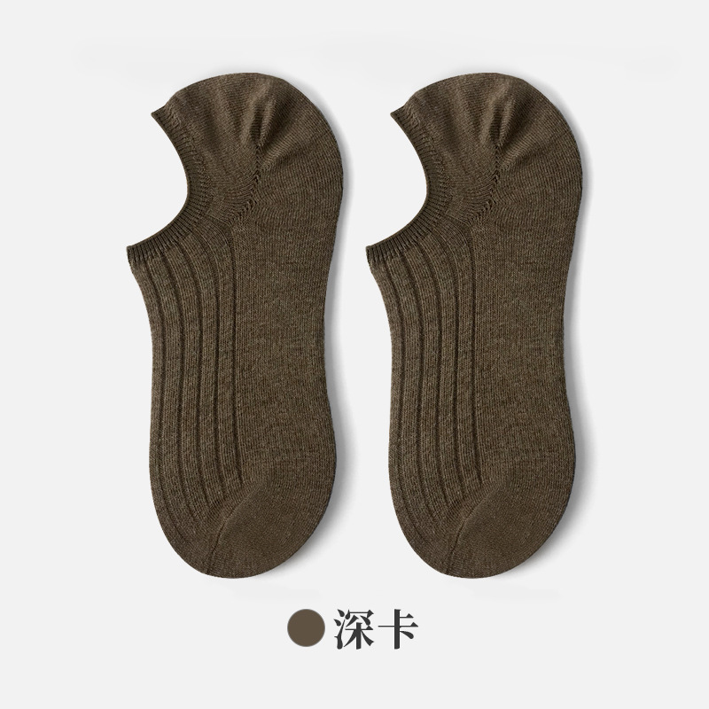 Low Top Invisible Socks Cotton Men's Socks Summer Thin Combed Cotton Men's Socks Socks Deodorant Cotton Socks Cotton Wholesale