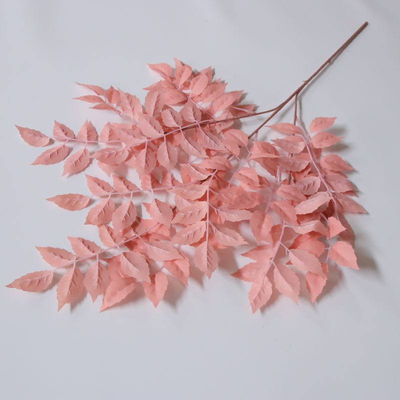 Factory Direct Sales Wedding New Leaves Lingxiao Ye Banyan Leaves Chinese Scholartree Leave Wedding Hall Ceiling Decoration Wholesale