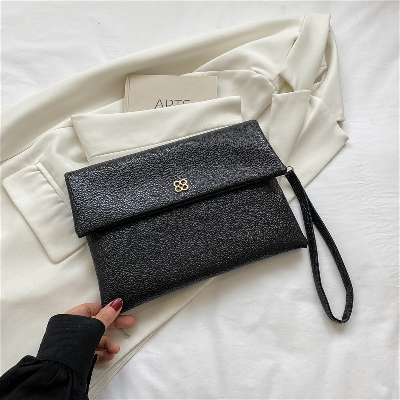 2023 Spring New Wrist Small Bag Simple Korean Style Long Women's Clutch Casual Pouch Personalized Clutch