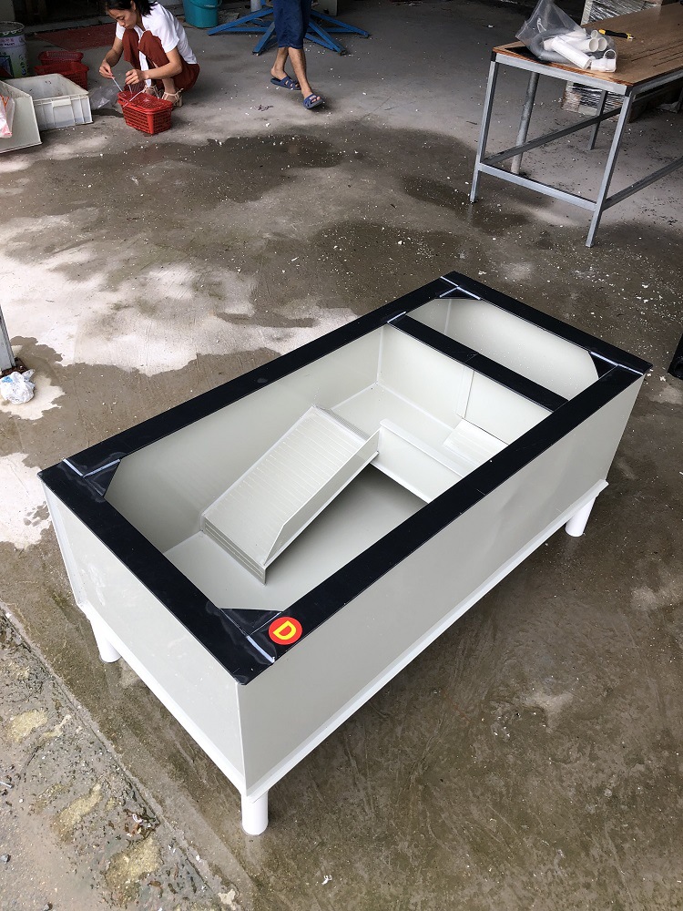 大型种龟箱乌龟别墅龟箱龟池养龟池阳台家用乌龟缸带晒台养殖箱