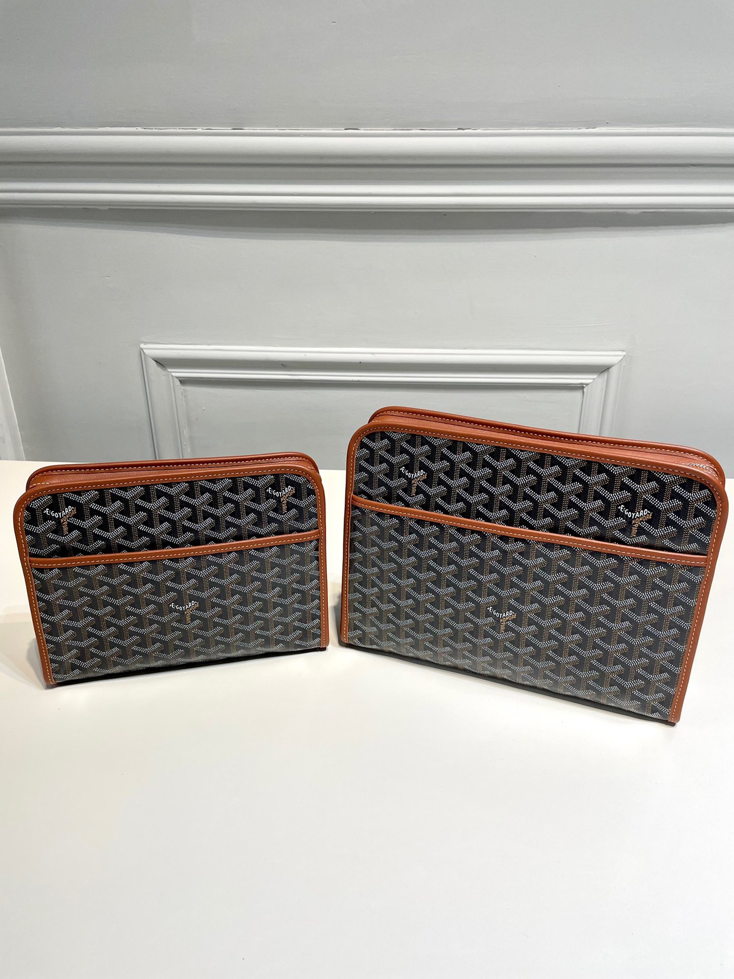 goyard手拿包 戈雅洗漱包 狗牙化妆包 男女同款收纳包-阿里巴巴