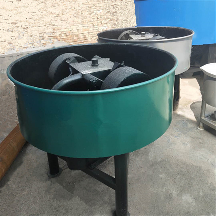 河南嵩赢直供低噪音轮碾搅拌机棍式轮碾混料机立式轮碾混合搅拌机