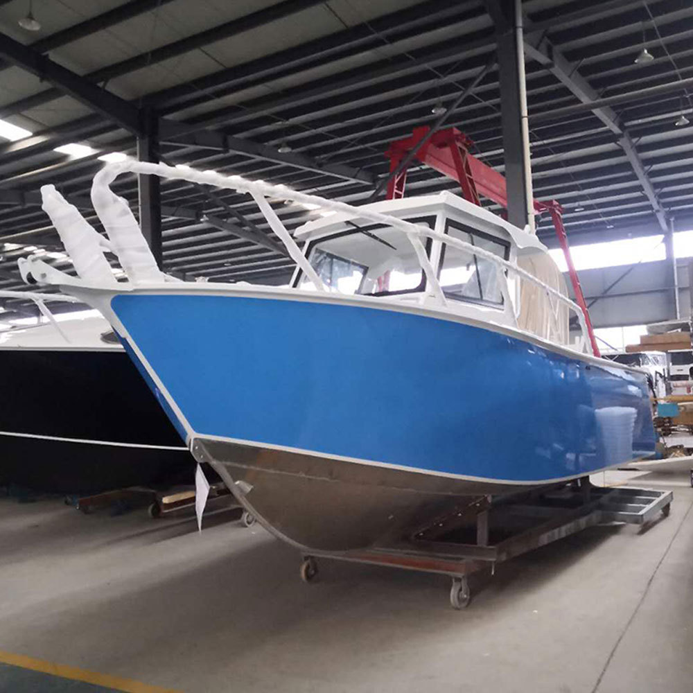可出口可定制海钓船铝合金钓鱼船钓鱼艇快艇私人游艇近海垂钓
