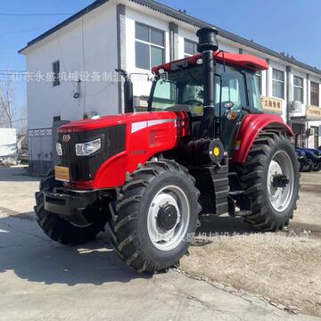大型东方红lx2004档农用四驱拖拉机 200马力24 8带爬行犁地旋耕机