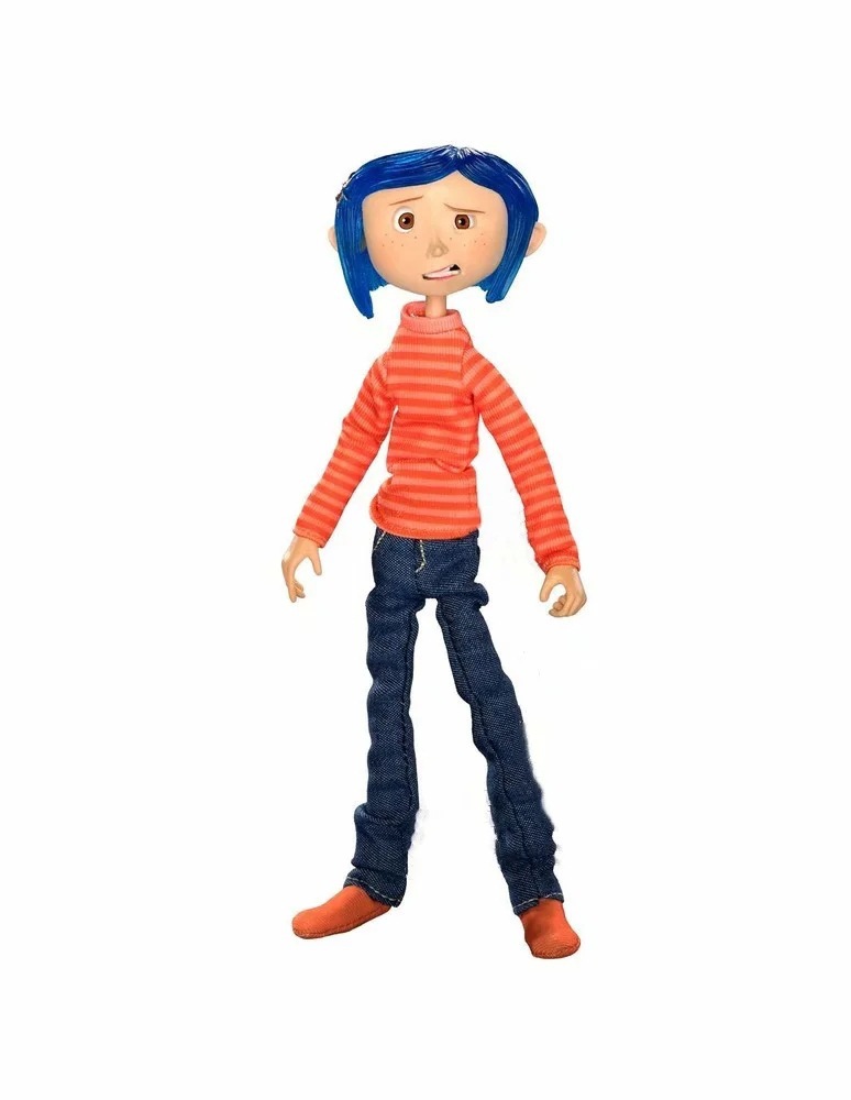 动漫手办批发 neca 电影版 7寸 鬼妈妈 卡洛琳 雨衣版 盒装手办