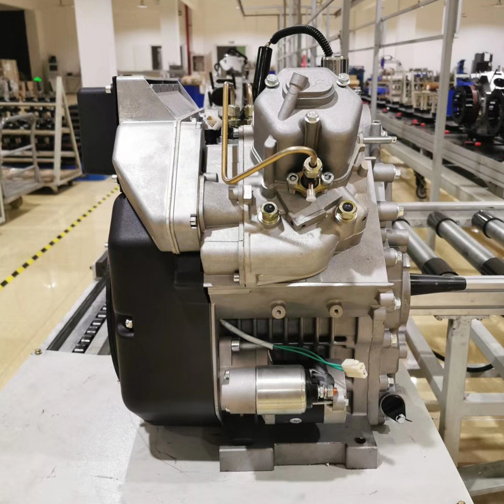 大雷20马力双缸风冷柴油机2v88f双缸风冷柴油机