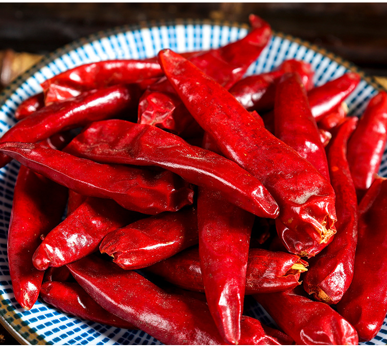 河南内黄新一代干辣椒香辣提色500g火锅底料调味品干辣椒调味料