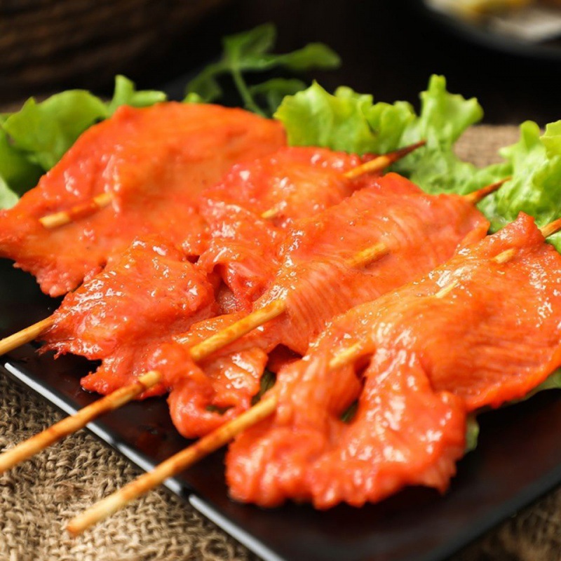 铁板里脊肉烧烤肉串手抓饼串串香鸡胸肉鲜烧烤食材串里脊肉包邮