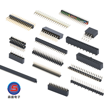 原厂现货2.54间距双排排针间距1.