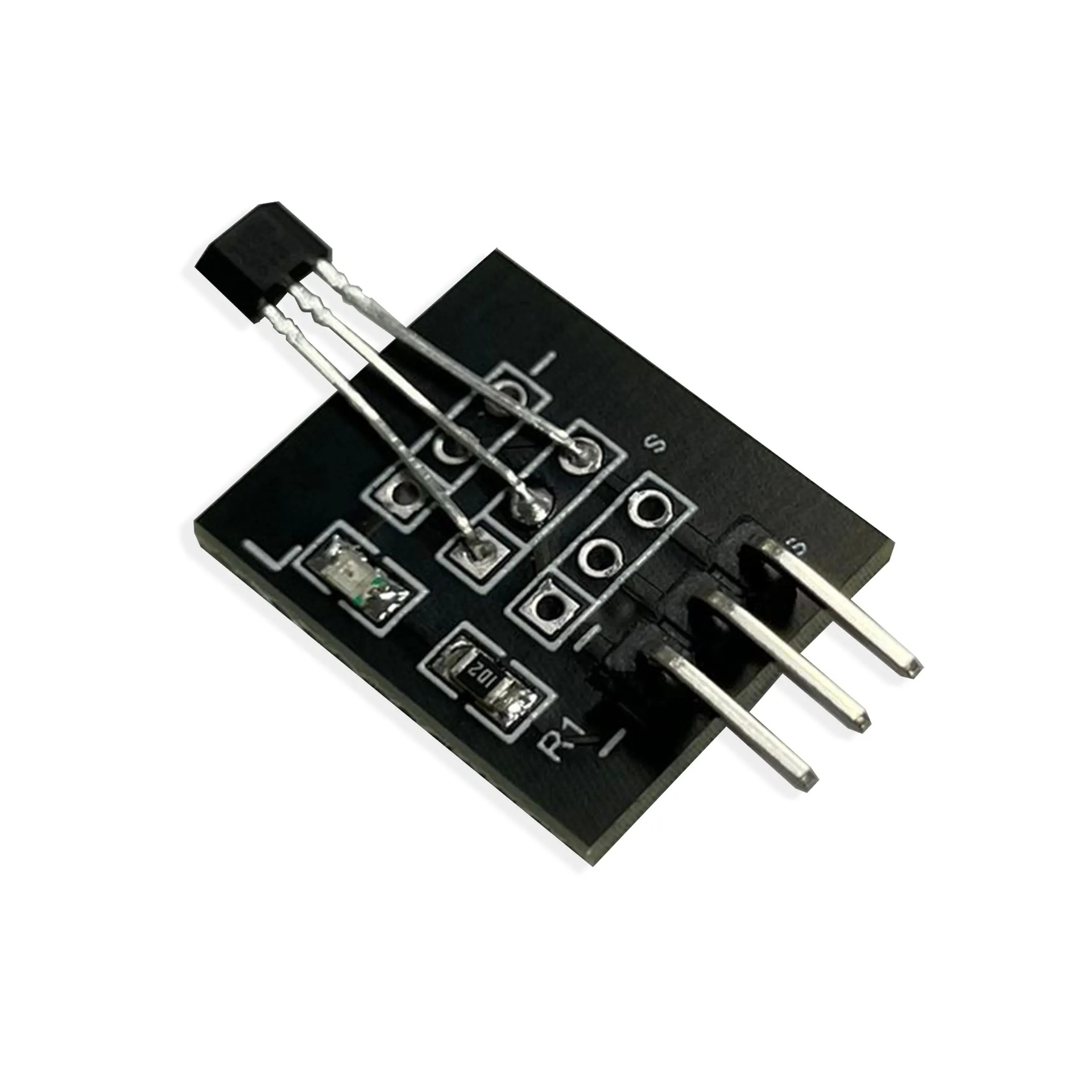 a3144e 霍尔传感器模块 44e 单极性电子磁力磁性感应开关板ky-003