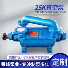 2SK真空泵 2SK直联式 水环真空泵 皮带整机水循环负压真空泵