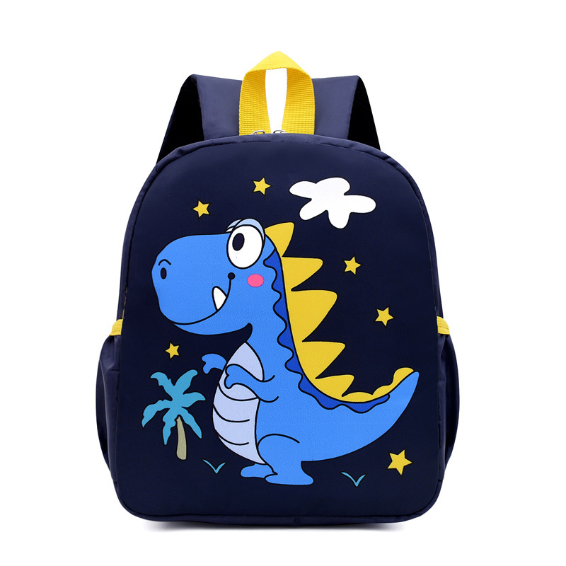 Foreign Trade Kindergarten Backpack Cartoon Animal 1-6 Years Old Cross-Border Boy Dinosaur Backpack