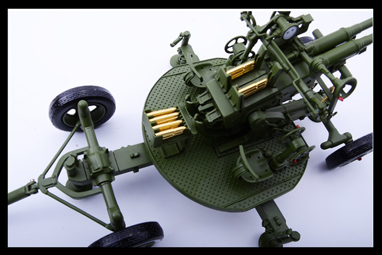 1:18 双37高射炮 坦克模型军威时代 战车仿真合金金属 现货批发
