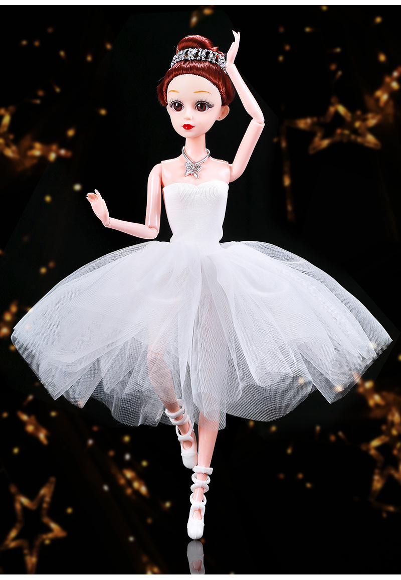 童心芭比洋娃娃礼盒套装女孩礼物芭蕾公主舞蹈儿童玩具小礼品批发