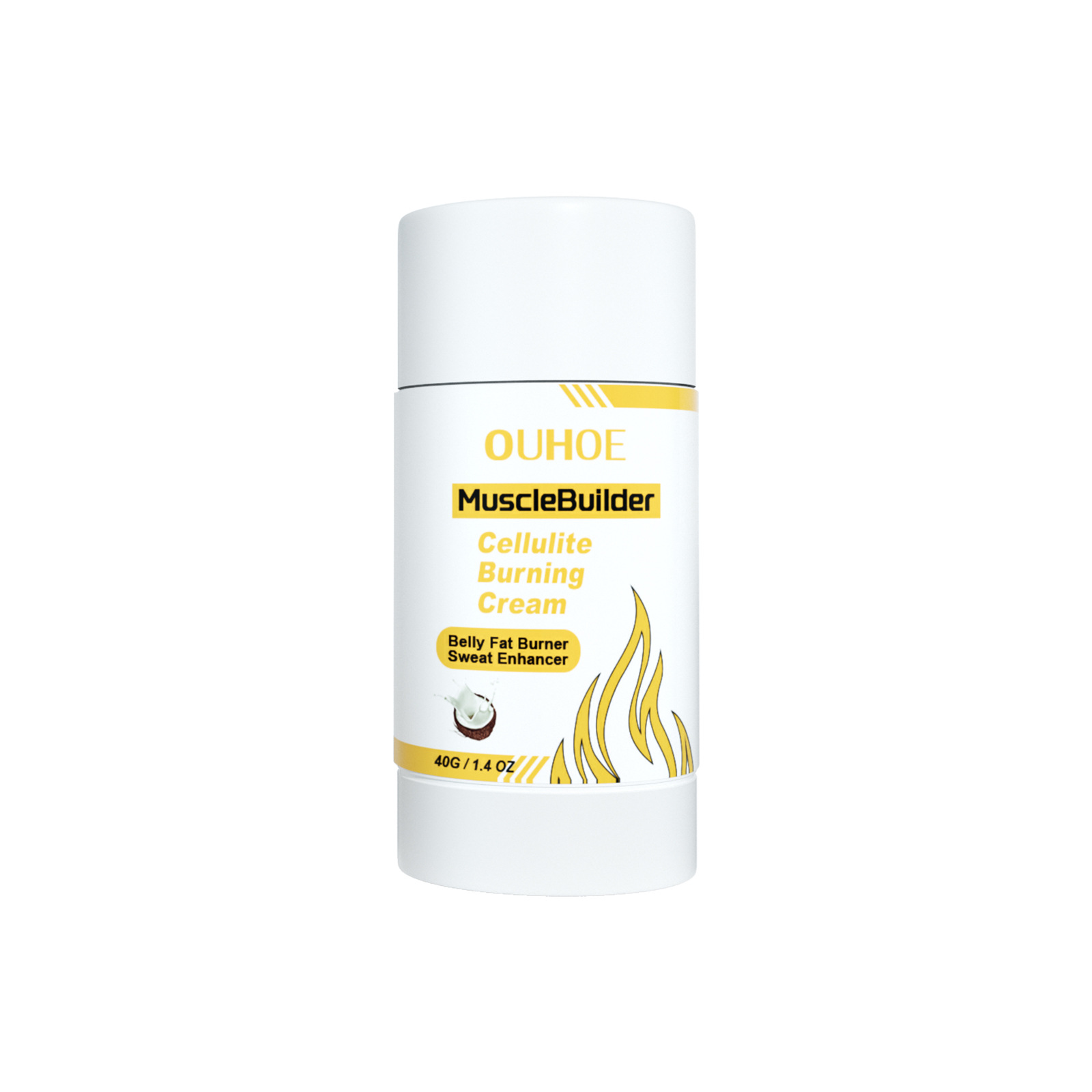 Ouhoe Muscle Strengthening Abdominal Cream Strengthening Firming Muscle Abdominal Muscle Firm Abs Exercise Oil Violently Sweat Fever