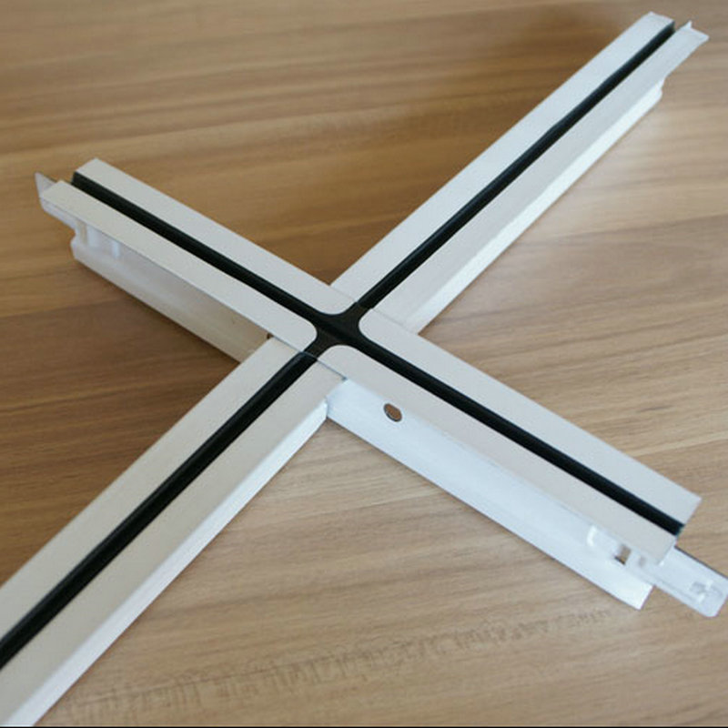 厂家供应龙牌烤漆平面烤漆龙骨 贯通烤漆龙骨 立体凹槽铝合金龙骨