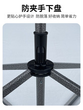 太阳伞大型户外摆摊遮阳伞大号雨伞商用庭院伞四方广告可订折新品