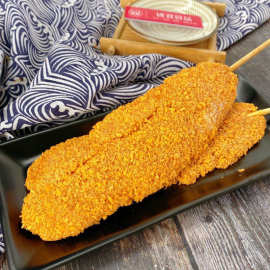 亚太中慧70g超霸鸡排裹粉鸡扒半成品食材炸鸡肉串鸡胸肉块冷冻