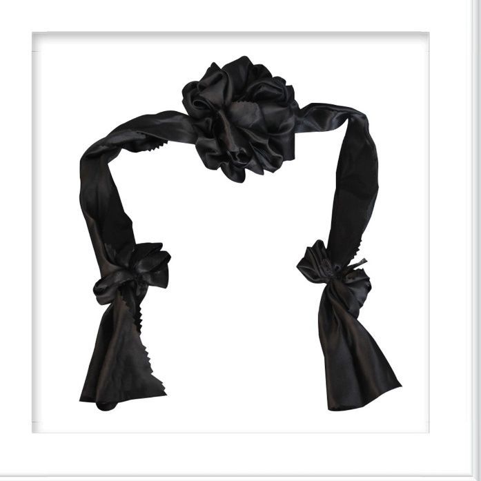 老人白事遗像花手扎黑花镜框花手扎黑花殡葬用品白事丧葬用品