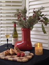 红鞋子陶瓷创意摆件桌面装饰品摆设花瓶收纳高颜值礼物高级感