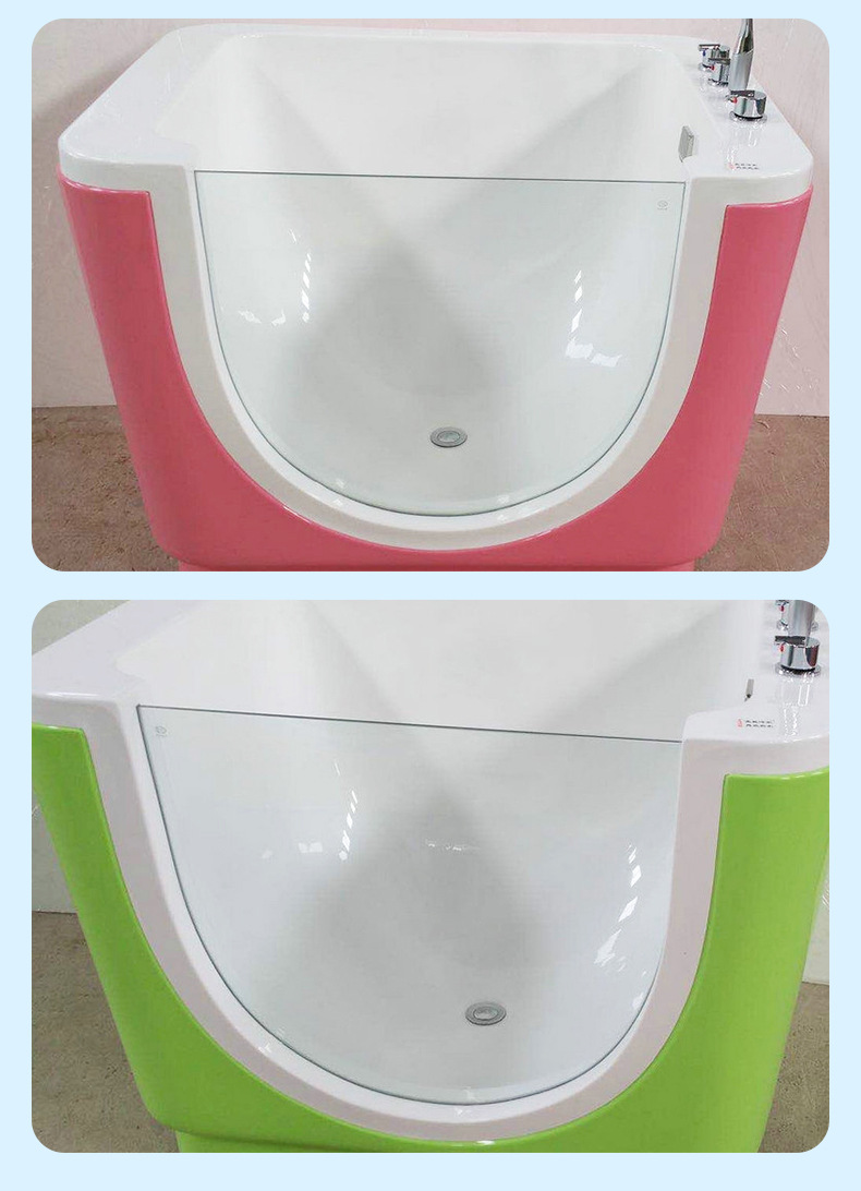 亚克力婴儿游泳池游泳馆儿童浴缸洗澡盆冲洗盆沐浴盆婴幼儿冲浪