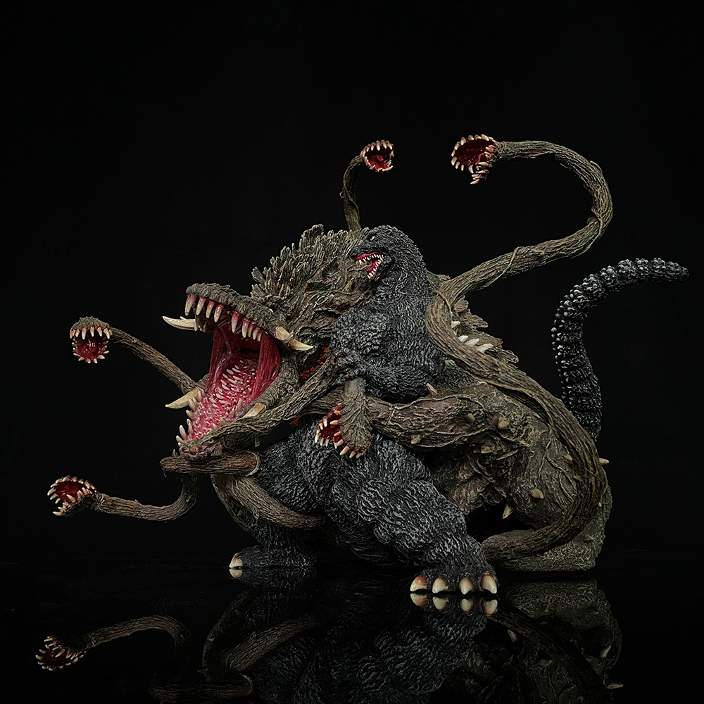 三雷gk 平成哥斯拉1989哥吉拉大战碧奥兰蒂植兽树怪godzilla雕像