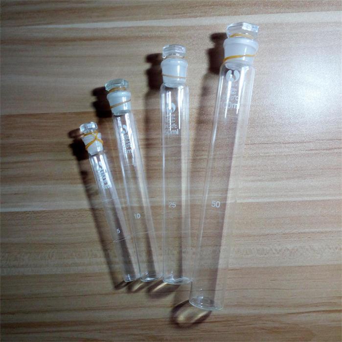 10 25 50 100ml玻璃比色管 纳式具塞比色管