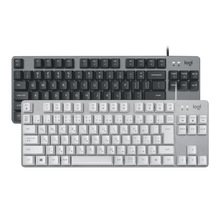 罗技K835有线TKL真机械键盘84键台式电脑笔记本办公电竞游戏键盘