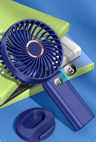 usb迷你手持小风扇静音大风力桌面办公室电风扇学生宿舍上课随身-阿里
