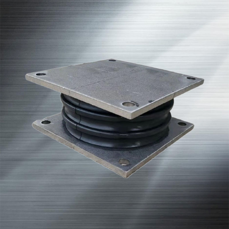 圆锥破碎机减震器减震弹簧钢板剪切夹层橡胶减震板簧压路机减震器