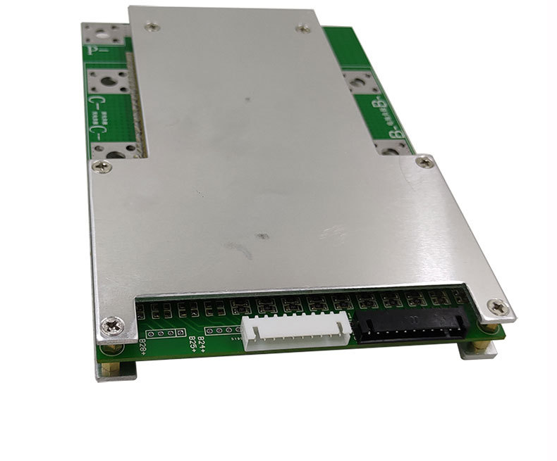 保能之星24串锂电池保护板 bms 三元酸铁锂72v保护板同分口带均衡