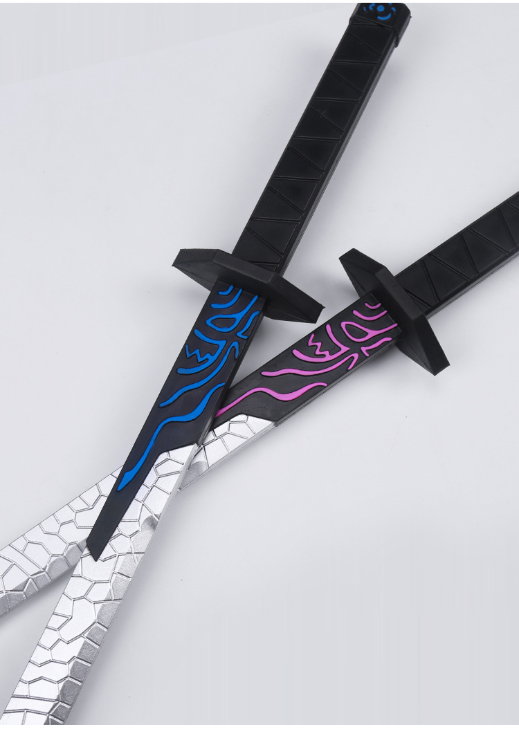 维乐多刺客伍六七动漫玩具剑1米pu模型567大号魔刀千刃夜光带刀鞘