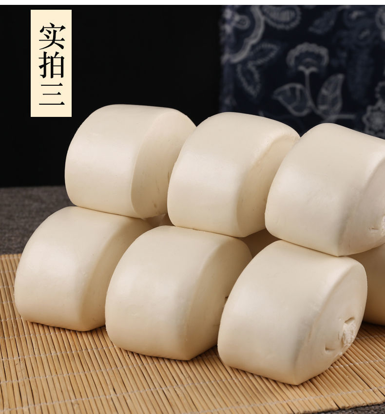 山东手工馒头小麦不加糖大馍馍粗粮面食大饽饽呛面老面大馒头