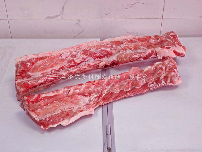 双汇猪脊骨 20斤带肉猪骨架酱骨煲汤餐饮商用猪龙骨冷冻 广东邮包