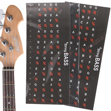 吉他指板贴 吉他指板贴纸 BASS吉他音阶贴 吉他音阶贴纸 贝斯贴纸