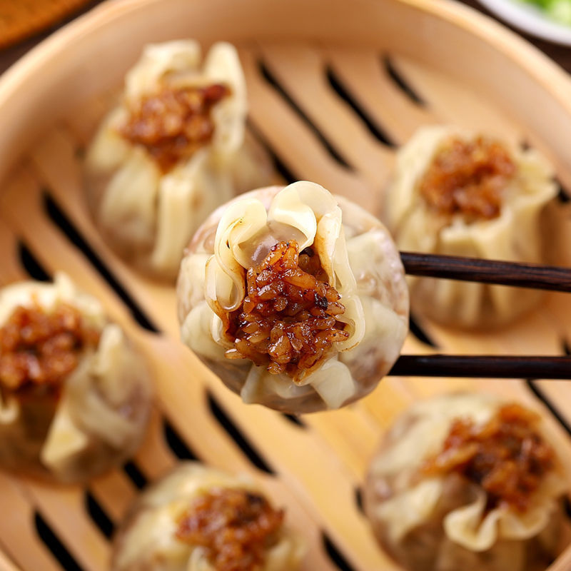 糯米烧麦批发厂家直销皮溥馅多早餐零食方便营养速食