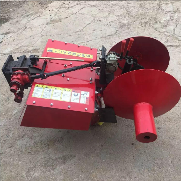 草莓开沟起垄机一次成型新款草莓开沟机三轴不锈钢滚筒手扶拖拉机