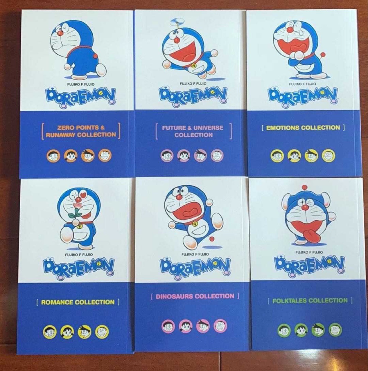 doraemon 多啦a梦黑白版漫画英文版6册 4册多拉爱梦机器猫 叮当猫