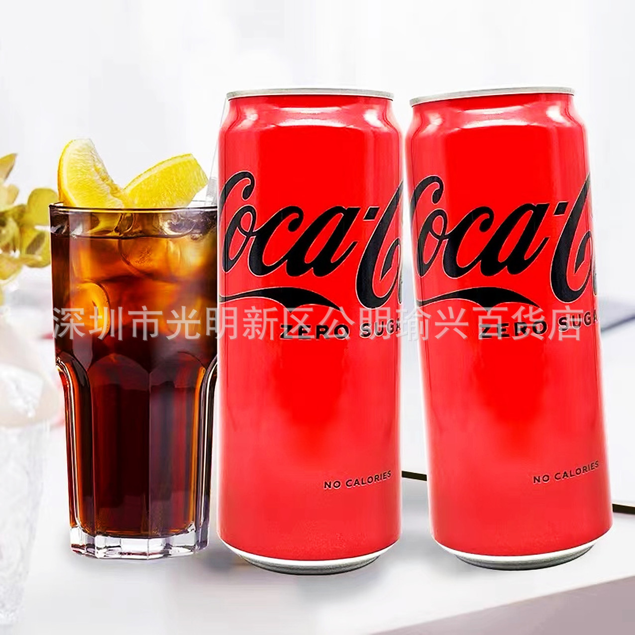 批发 日本进口cocacola可口可乐0度无糖碳酸饮料汽水高罐500ml