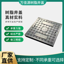 复合树脂方形井盖公园广场绿化井盖市政道路井盖下水道窖井盖