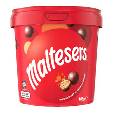 麦丽素 澳洲 麦提莎Maltesers桶装465g原装进口夹心巧克力豆零食